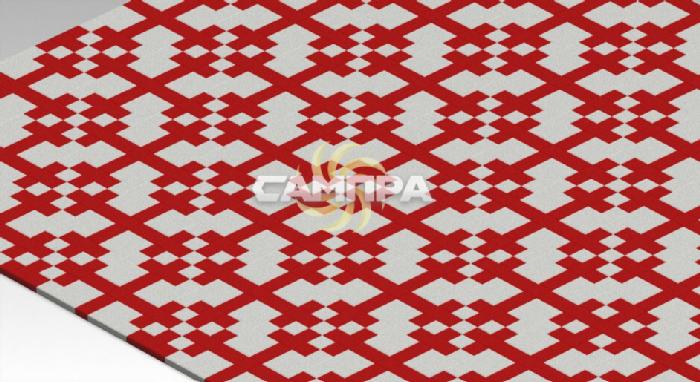 Форма для плитки 10х10х4,5 шагрень фото 4