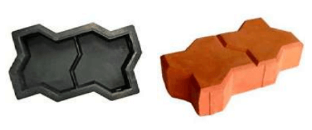 Форма для плитки Волна рельеф Форма для плитки Волна рельеф фото